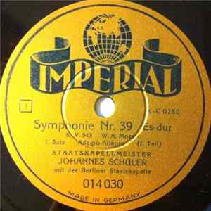 W. A. Mozart, Johannes Schüler Mit Der Berliner Staatskapelle - Symphonie Nr. 39, Es-Dur FLAC