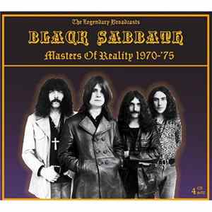 Black Sabbath - Masters Of Reality 1970-75 The Legendary Broadcasts FLAC