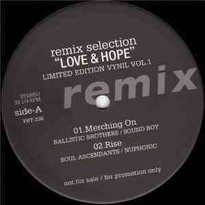 Various - Love & Hope (Remix Selection) FLAC