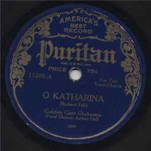 Golden Gate Orchestra / Bar Harbor Society Orchestra - O Katharina / Titina FLAC