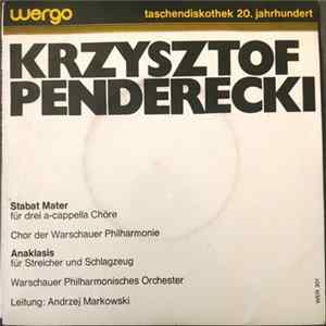Krzysztof Penderecki - Stabat Mater / Anaklasis FLAC