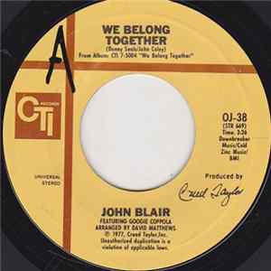 John Blair Featuring Googie Coppola - We Belong Together / I'm A Wizard FLAC