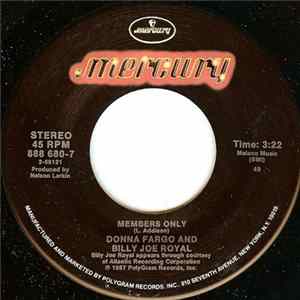 Donna Fargo And Billy Joe Royal - Members Only FLAC