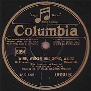 The Regimental Band Of H.M. Grenadier Guards - Wine, Women And Song / In A Clock Store FLAC