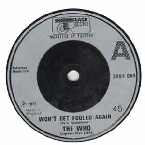 The Who - Won't Get Fooled Again FLAC
