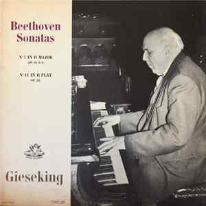 Gieseking - Beethoven Sonatas No. 7 In D Major Op. 10 No. 3 No. 14 In B Flat Op. 22 FLAC