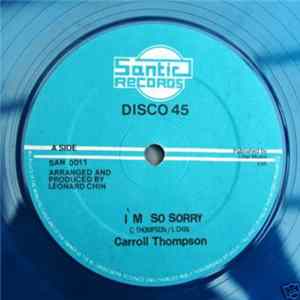 Carroll Thompson - I'm So Sorry FLAC