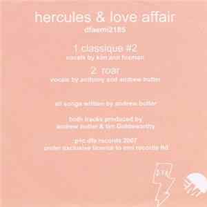 Hercules & Love Affair - Classique #2 / Roar FLAC
