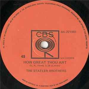 The Statler Brothers - How Great Thou Art / Oh Happy Day FLAC