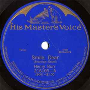 Henry Burr, Albert Campbell - Smile, Dear / Beautiful Hawaiian Love FLAC