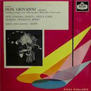 Mozart, Vienna Philharmonic, Josef Krips - Don Giovanni Highlights FLAC