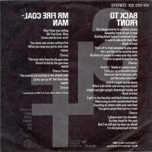 Stiff Little Fingers - Back To Front / Mr Fire Coal-Man FLAC