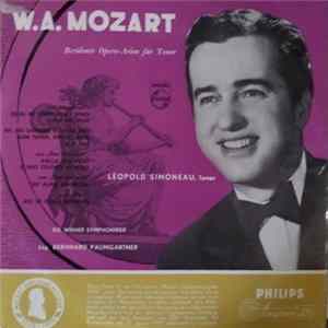 Wolfgang Amadeus Mozart, Leopold Simoneau, Wiener Symphoniker, Bernhard Paumgartner - Berühmte Opern-Arien Für Tenor FLAC
