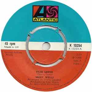Mary Wells - Dear Lover / Can't You See (You're Losing Me) FLAC