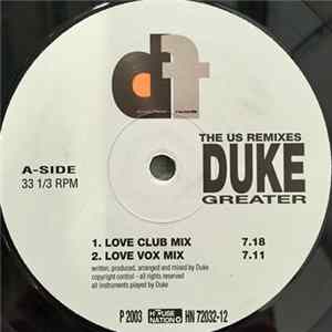 Duke - Greater - The US Remixes FLAC