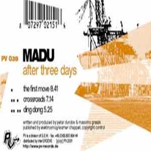 Madu - After Three Days FLAC