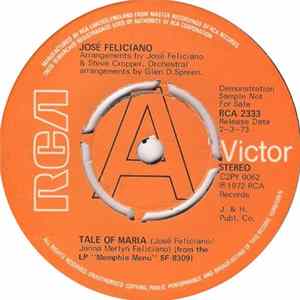 José Feliciano - Tale Of Maria FLAC