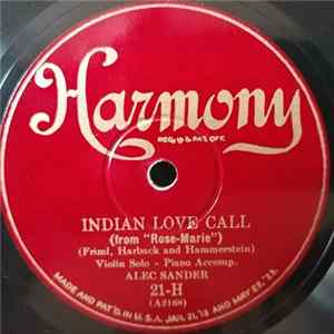 Alec Sander - Indian Love Call / Door Of My Dreams FLAC