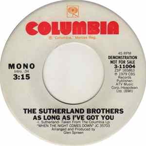 Sutherland Brothers - As Long As I've Got You FLAC
