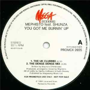 Mephisto Featuring Shunza - You Got Me Burnin' Up FLAC