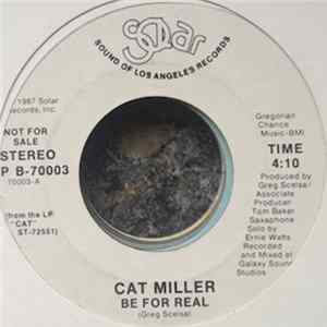 Cat Miller - Be For Real FLAC