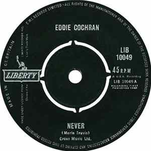 Eddie Cochran - Never / Think Of Me FLAC