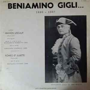 Beniamino Gigli, Elisabetta Barbato, Adriana Guerrini, Mafalda Favero - Live! Manon Lescaut, Romeo Et Juliette FLAC