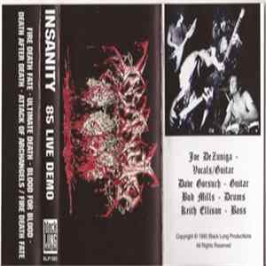 Insanity - 85 Live Demo FLAC