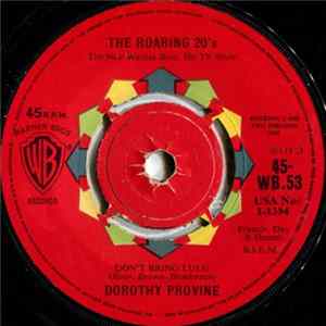 Dorothy Provine / The Girls - Don't Bring Lulu / Whisper Song (When The Pussywillow Whispers To The Catnip) FLAC