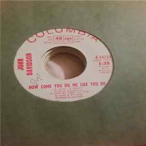 John Davidson - How Come You Do Me Like You Do FLAC