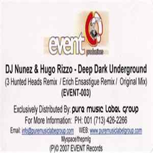 DJ Nunez & Hugo Rizzo - Deep Dark Underground FLAC