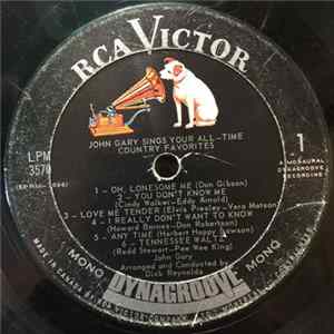 John Gary - John Gary Sings Your All-Time Country Favorites FLAC
