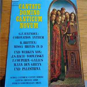 Schola Cantorum Cantate Domino - Coronation Anthem FLAC