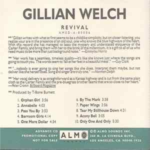 Gillian Welch - Revival FLAC