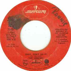 The Joneses - Baby, Don't Do It FLAC