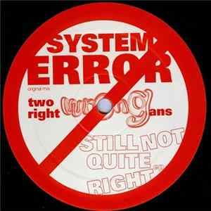 Two Right Wrongans - Still Not Quite Right EP FLAC