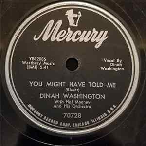 Dinah Washington - You Might Have Told Me / I'm Lost Without You Tonight FLAC