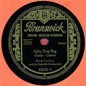 Red Foley And The Nashville Dixielanders - Salty Dog Rag / Milk Bucket Boogie FLAC