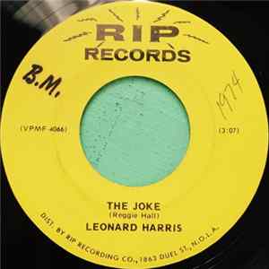 Leonard Harris - The Joke / I'm A Fool For You FLAC
