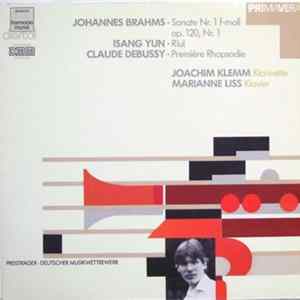 Johannes Brahms / Isang Yun / Claude Debussy - Joachim Klemm, Marianne Liss - Sonate Nr. 1 F-Moll Op. 120, Nr. 1 / Riul / Première Rapsodie FLAC
