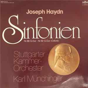 Joseph Haydn, Stuttgarter Kammerorchester, Karl Münchinger - Joseph Haydn Sinfonien Nr. 88 G-dur - Nr. 92 G-dur "Oxford" FLAC