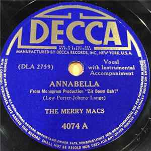 The Merry Macs - Annabella / The Little Guppy FLAC