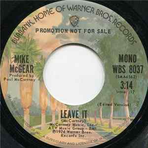 Mike McGear - Leave It FLAC
