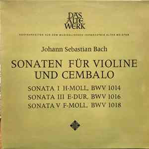 Johann Sebastian Bach, Lars Frydén, Gustav Leonhardt - Sonatas For Violin And Harpsichord Vol. 1 FLAC