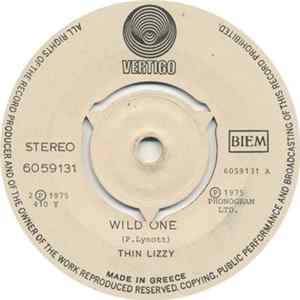 Thin Lizzy - Wild One / Rosalie FLAC