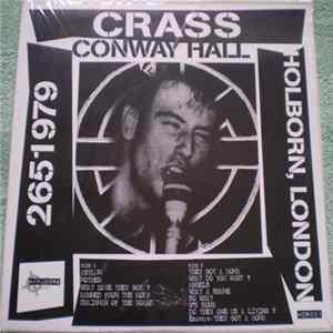 Crass - 2651979 Conway Hall, Holborn, London FLAC