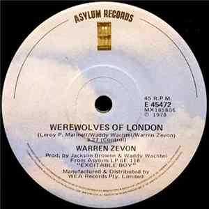 Warren Zevon - Werewolves Of London FLAC