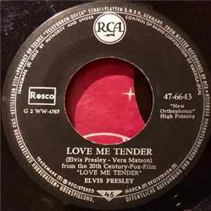 Elvis Presley - Love Me Tender / Anyway You Want Me FLAC