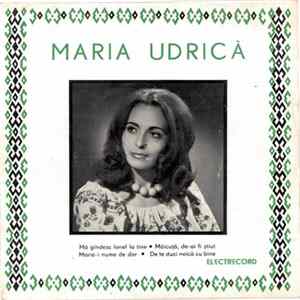 Maria Udrică - Mă Gîndesc Ionel La Tine FLAC