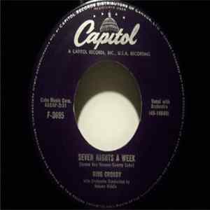 Bing Crosby - Seven Nights A Week / Man On Fire FLAC